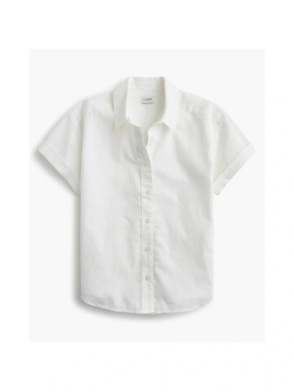 J. Crew slim fit linen blend shirt